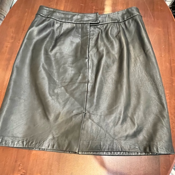 GUC Alfani Black Lamb Leather Size 12p - Picture 4 of 7